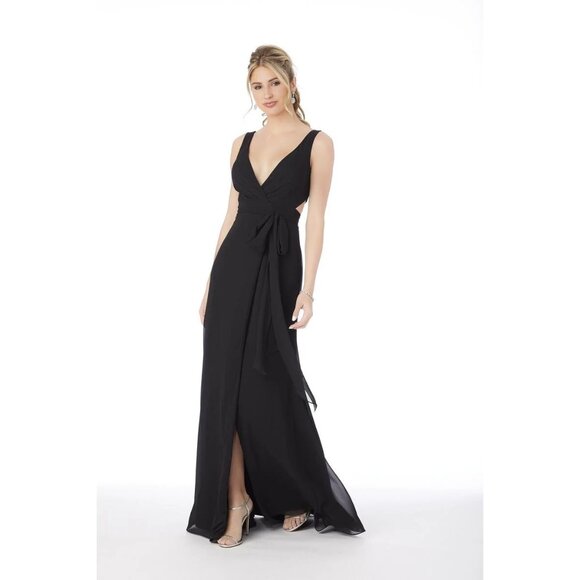 Mori Lee Dresses & Skirts - Mori Lee Madeline Gardner Women's Sz. 6 Black Bridesmaid Dress 21681